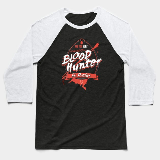 Blood Hunter WIZARD Fantasy RPG GM Dungeon Game Master DM boardgame tee T-Shirt Baseball T-Shirt by Natural 20 Shirts